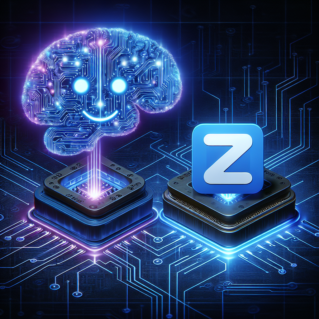An image portraying the integration of AI-scheduling with Zapier