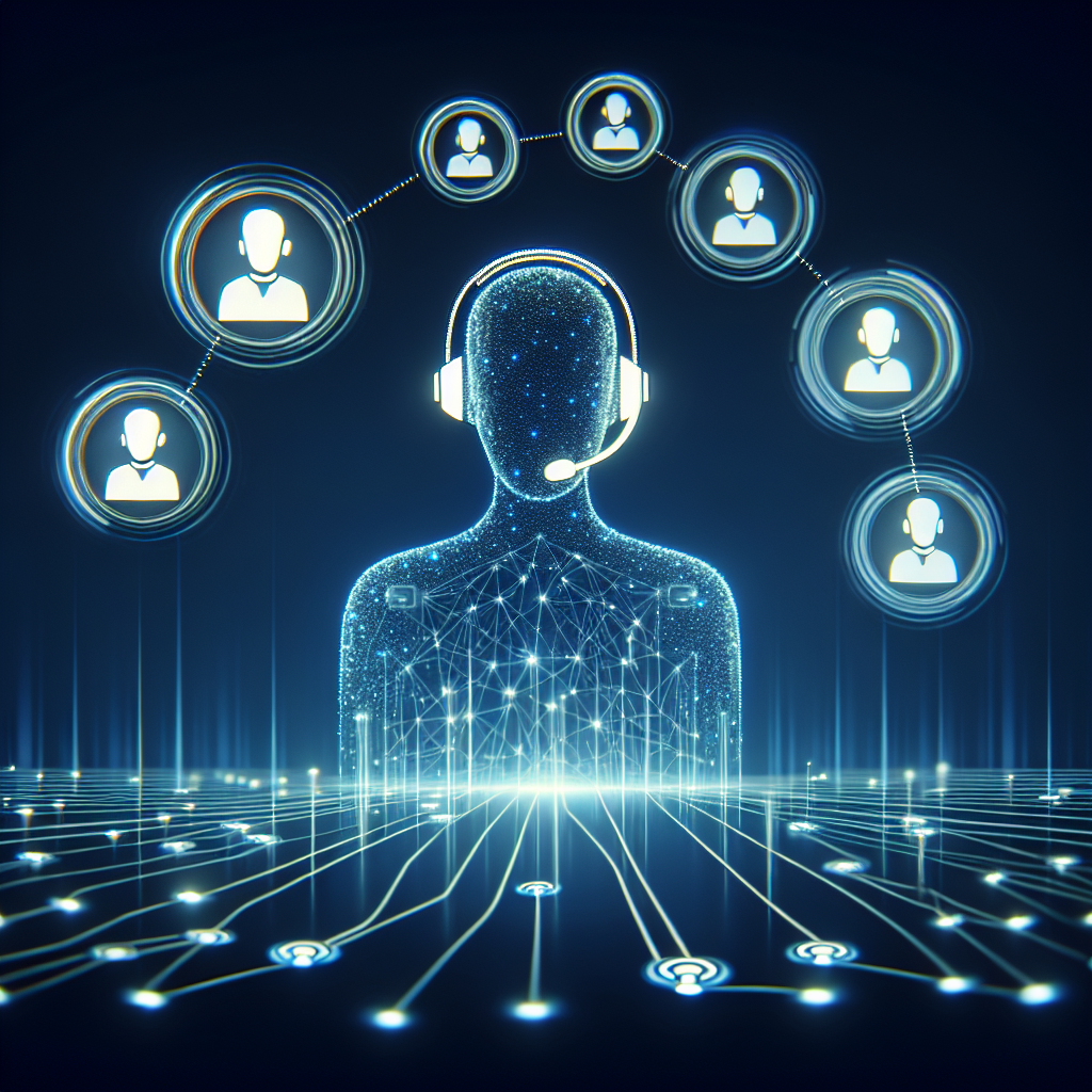 Image illustrating a virtual assistant managing phone calls and routing them efficiently.