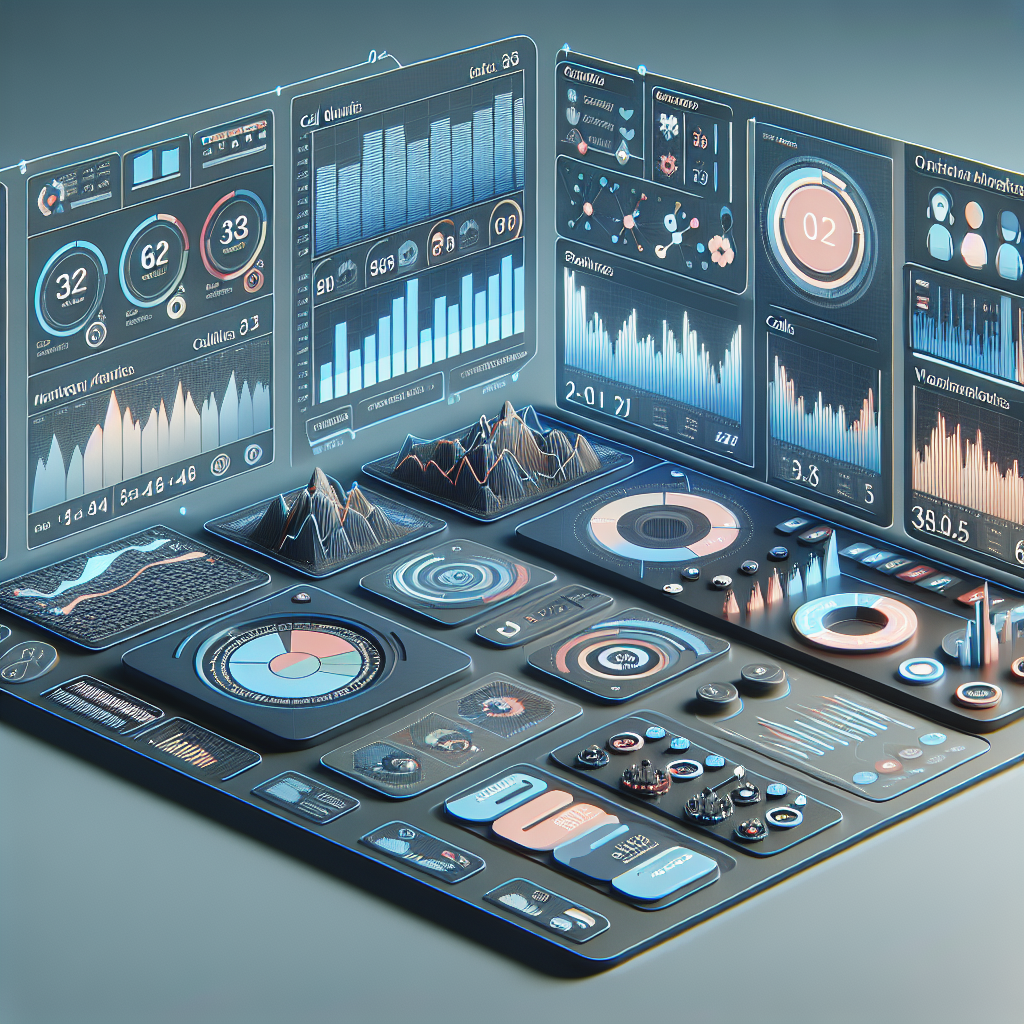 Image of a digital dashboard showing call analytics and management settings.