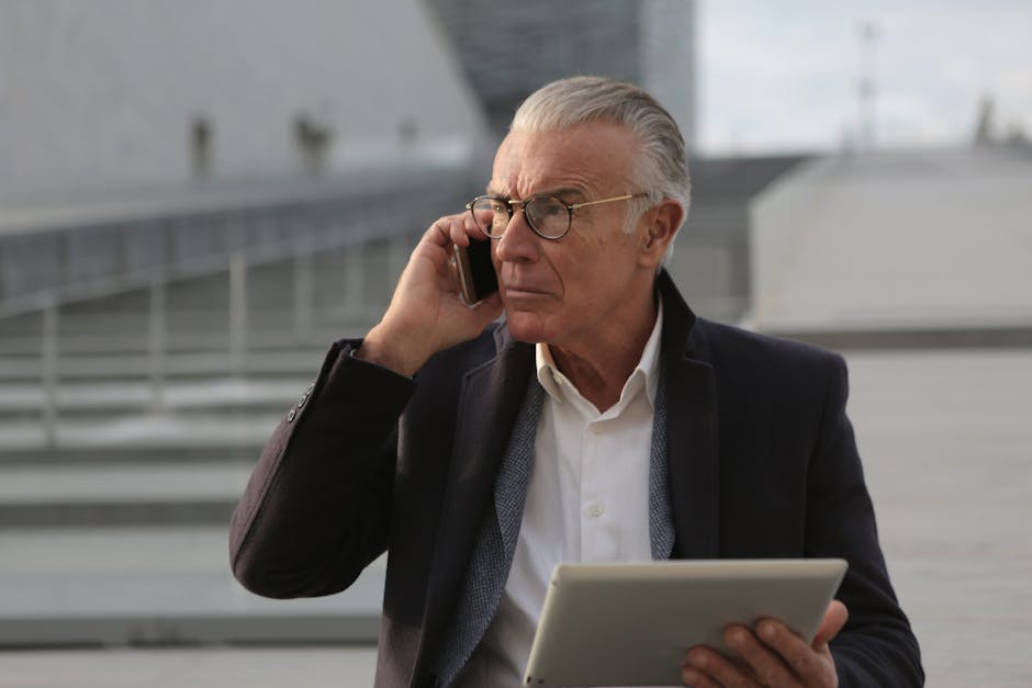 A modern office setup showcasing employees using wireless headsets while communicating efficiently with clients.
