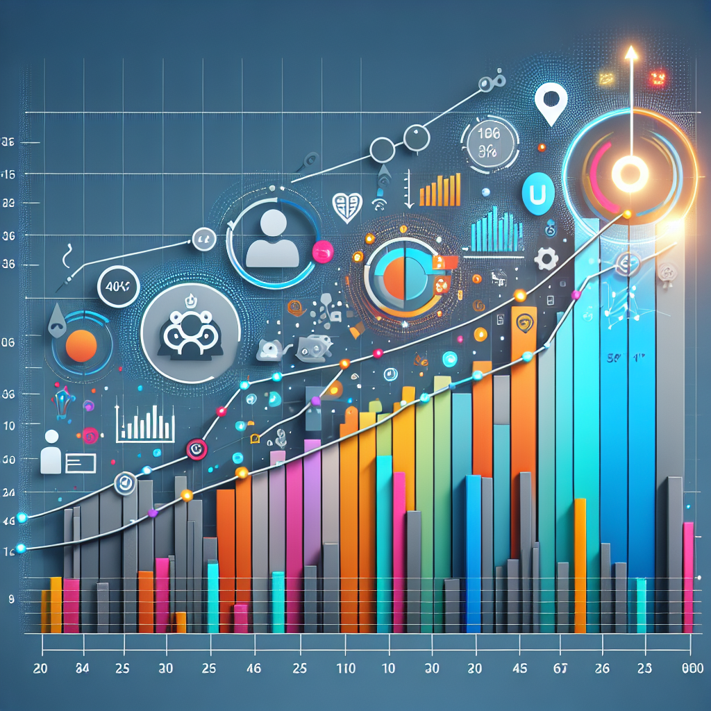Graph showing the positive impact of voice-based emotion tracking on customer engagement and company growth