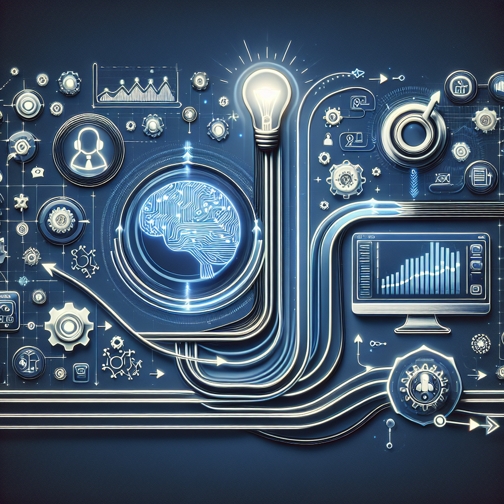 An illustration showcasing the seamless integration of Intelligent Call Prioritization with CRM systems.