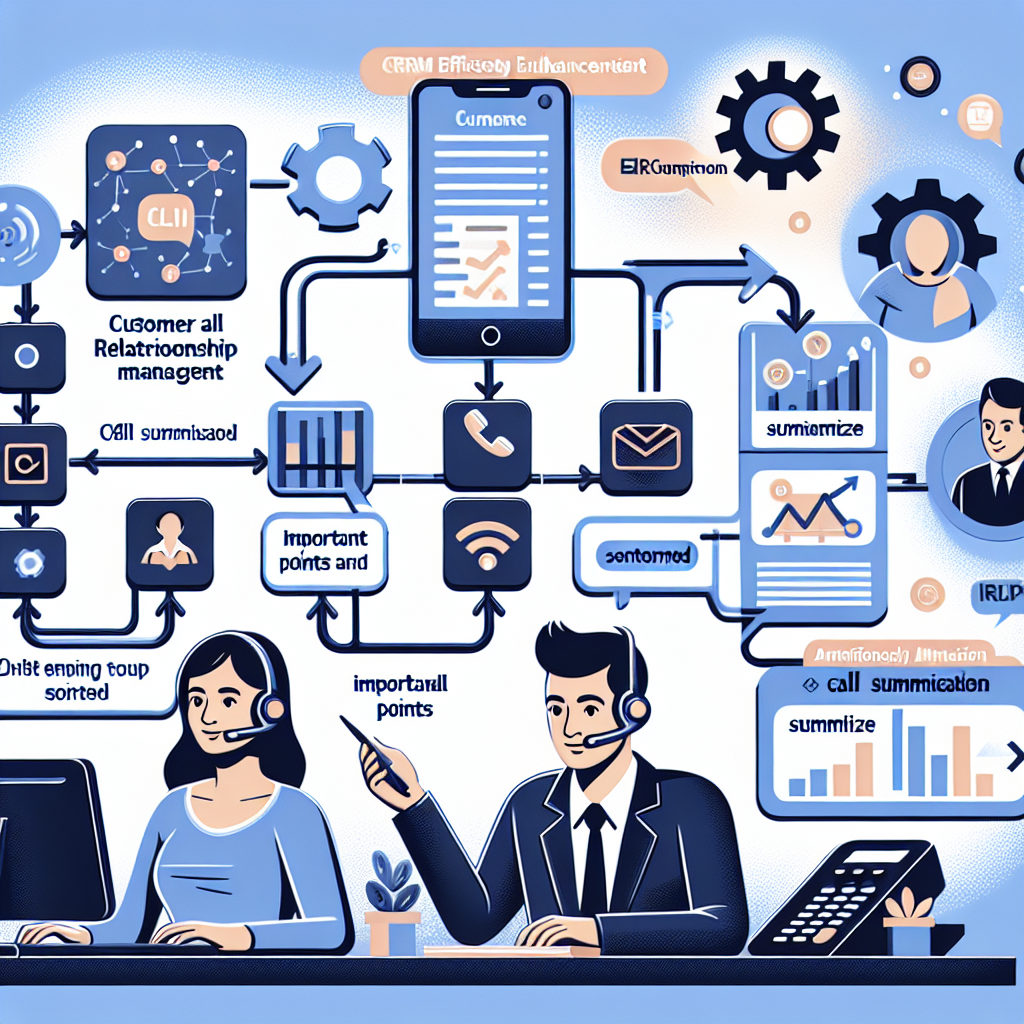 Automated Material Call Enhancing CRM Efficiency with Automated Call Summarization…