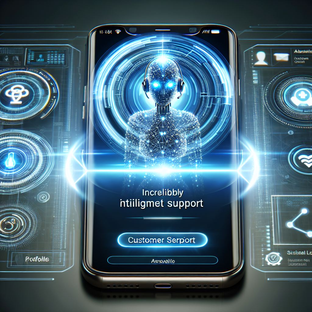 An image depicting AI as a vital part of phone-based customer service.