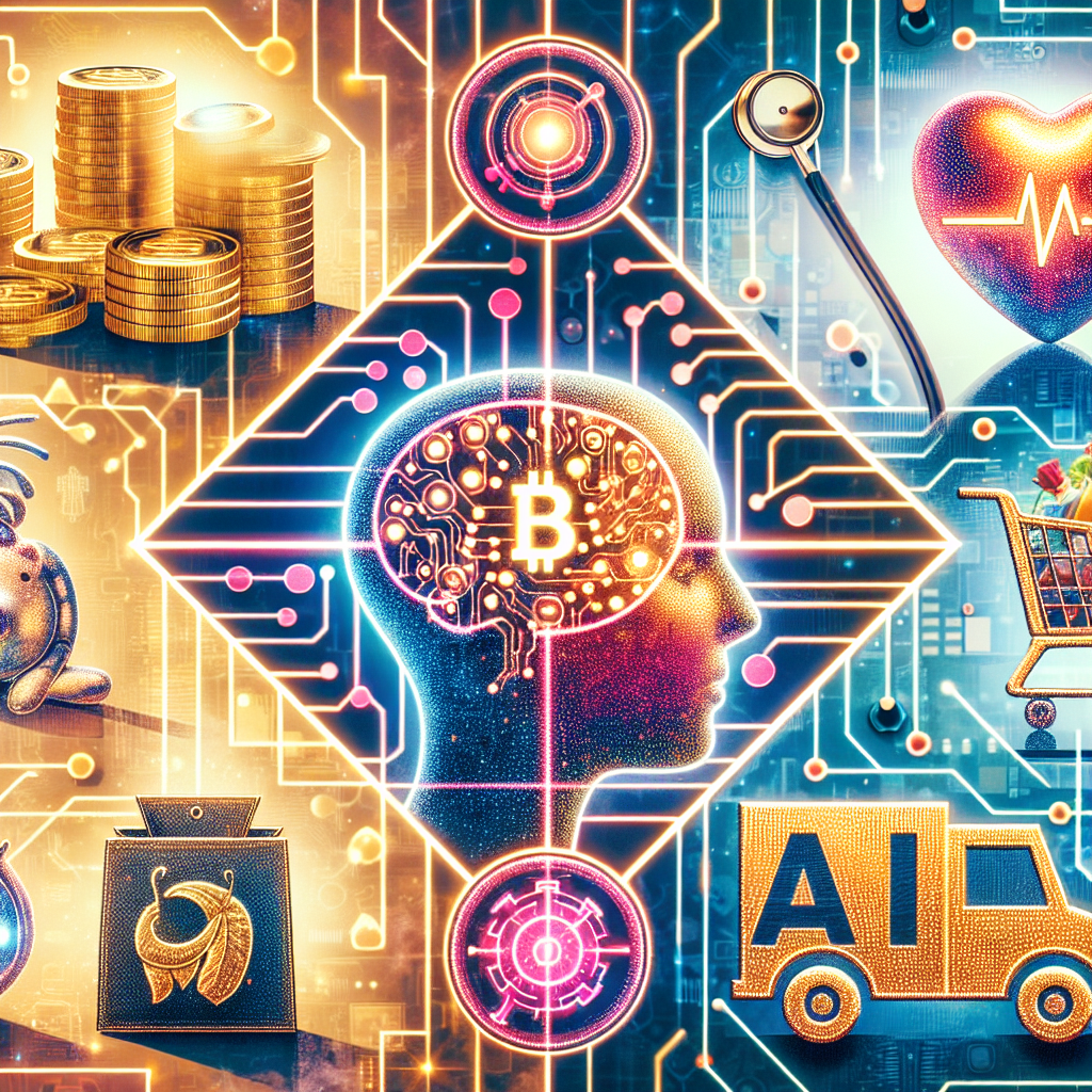 A collage of company logos from various sectors including banking, healthcare, and e-commerce that have implemented AI