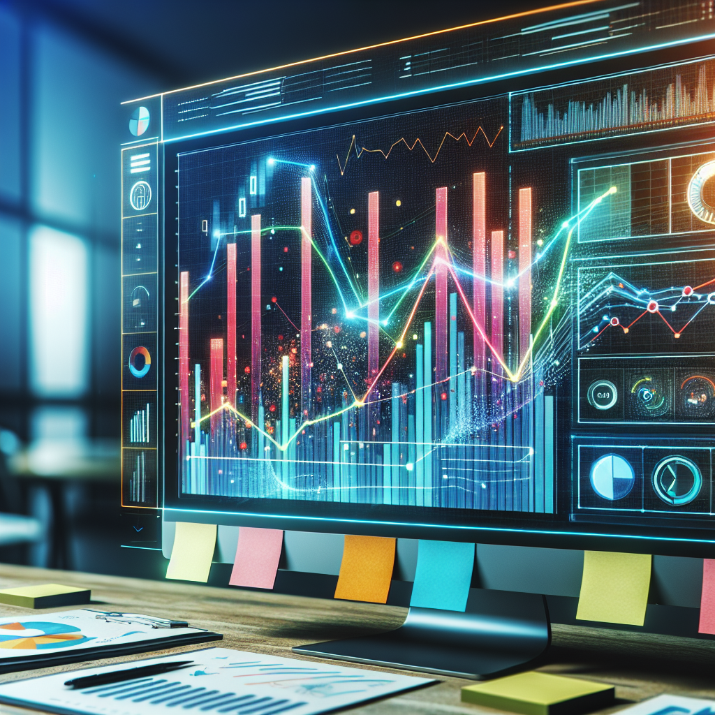 An image illustrating a graph showcasing real-time data analysis