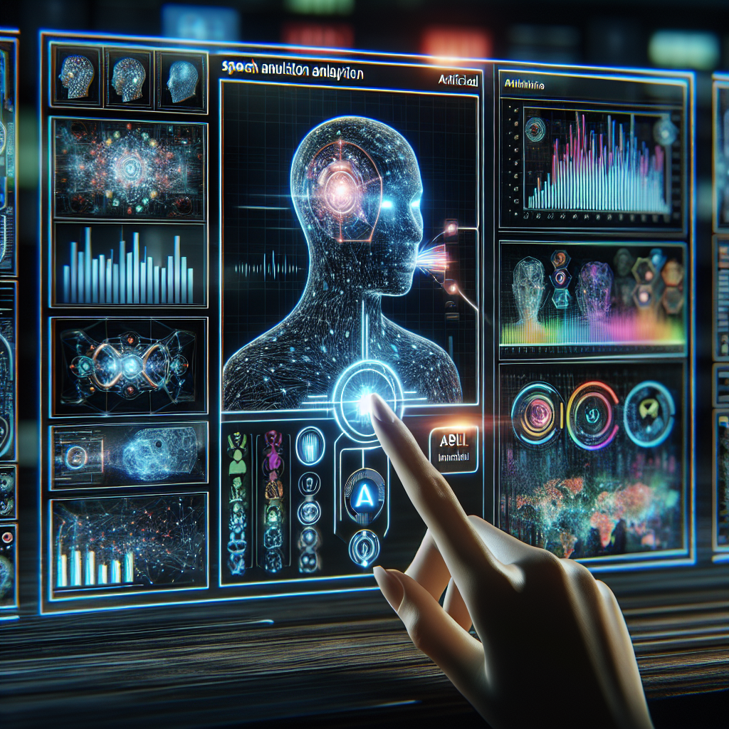 A futuristic graphic depicting AI-driven Call Management
