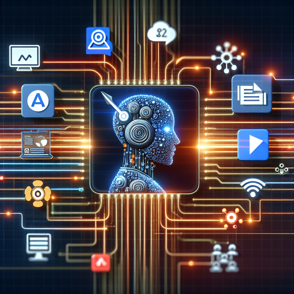 A graphic illustrating AI call batching system working in sync with business tools like Zapier, CRM, and project management software.