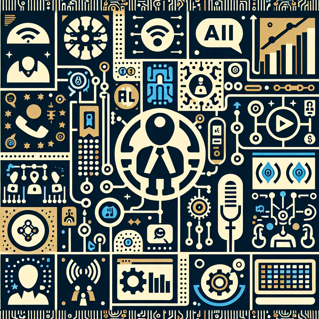 A collage of company logos that have successfully implemented AI in their conference call setups
