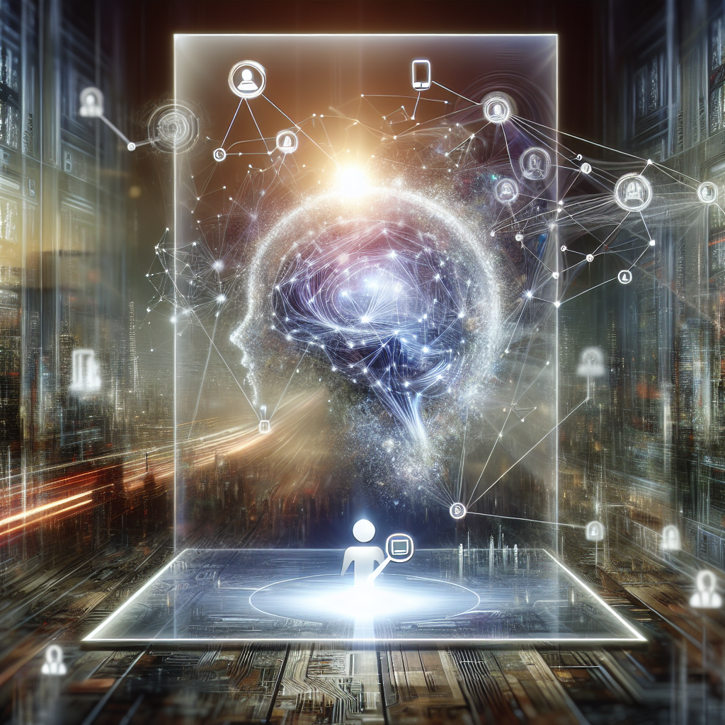 An illustration of artificial intelligence managing calls