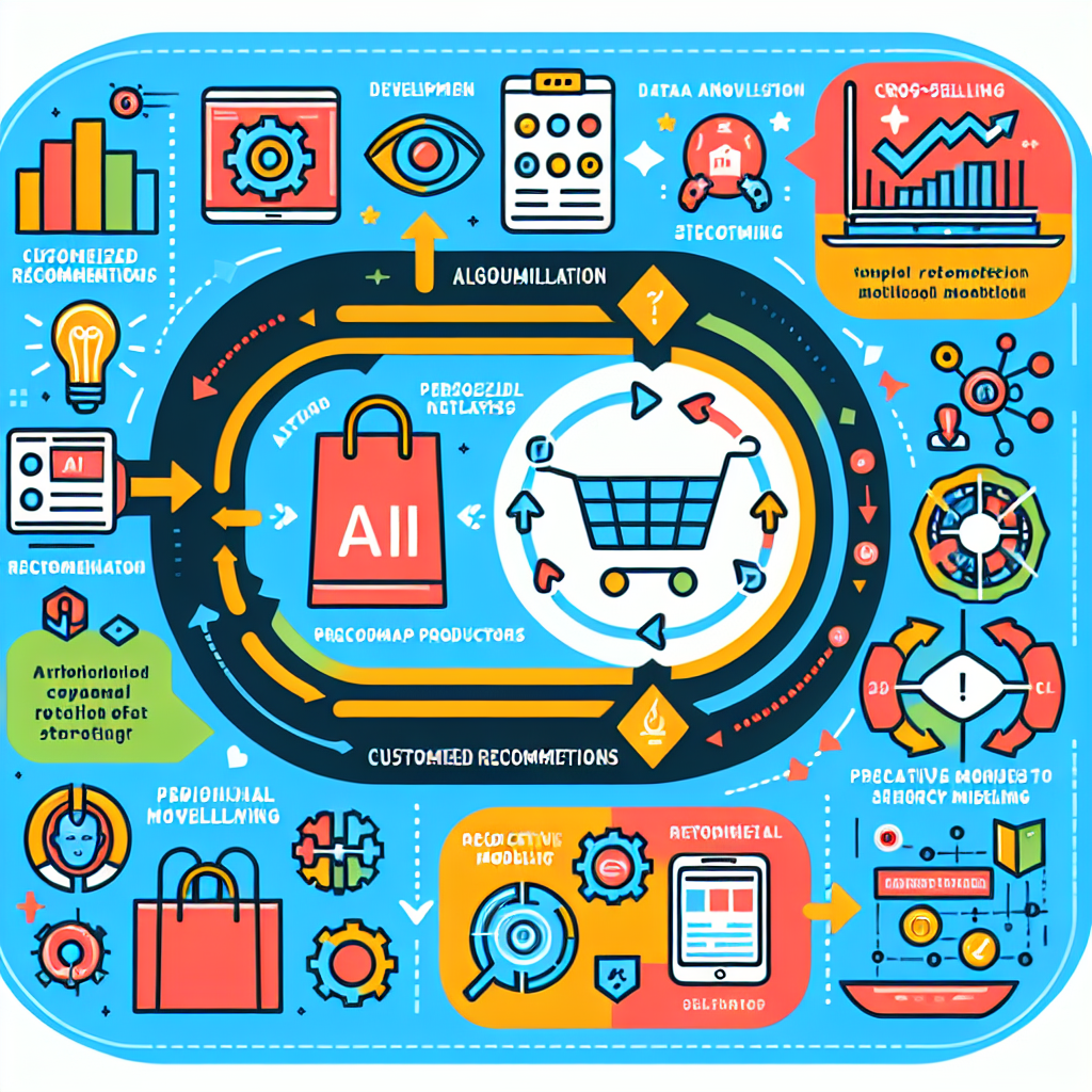 An infographic showing AI's role in enhancing cross-selling strategies