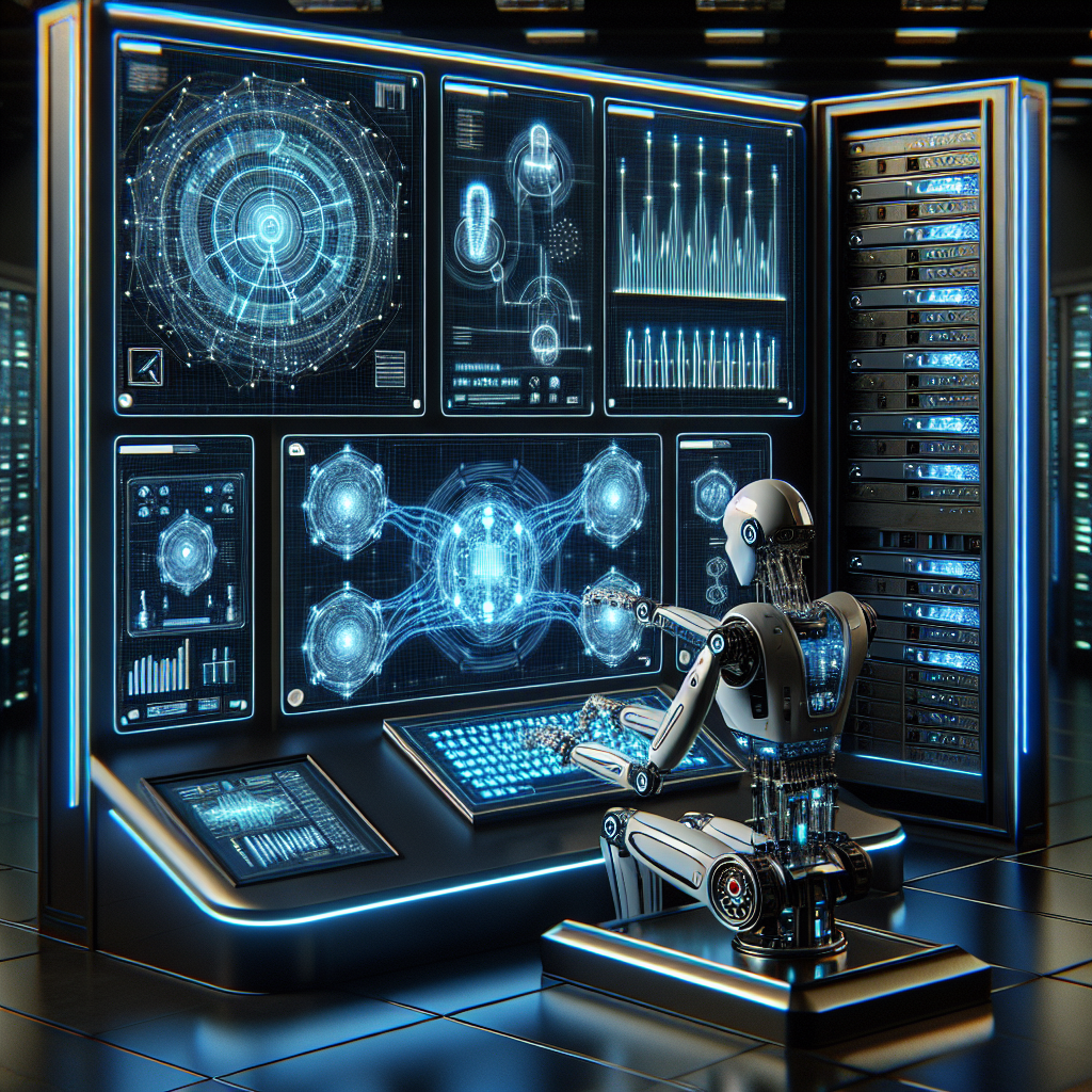 An image showing AI system reviewing phone call recordings