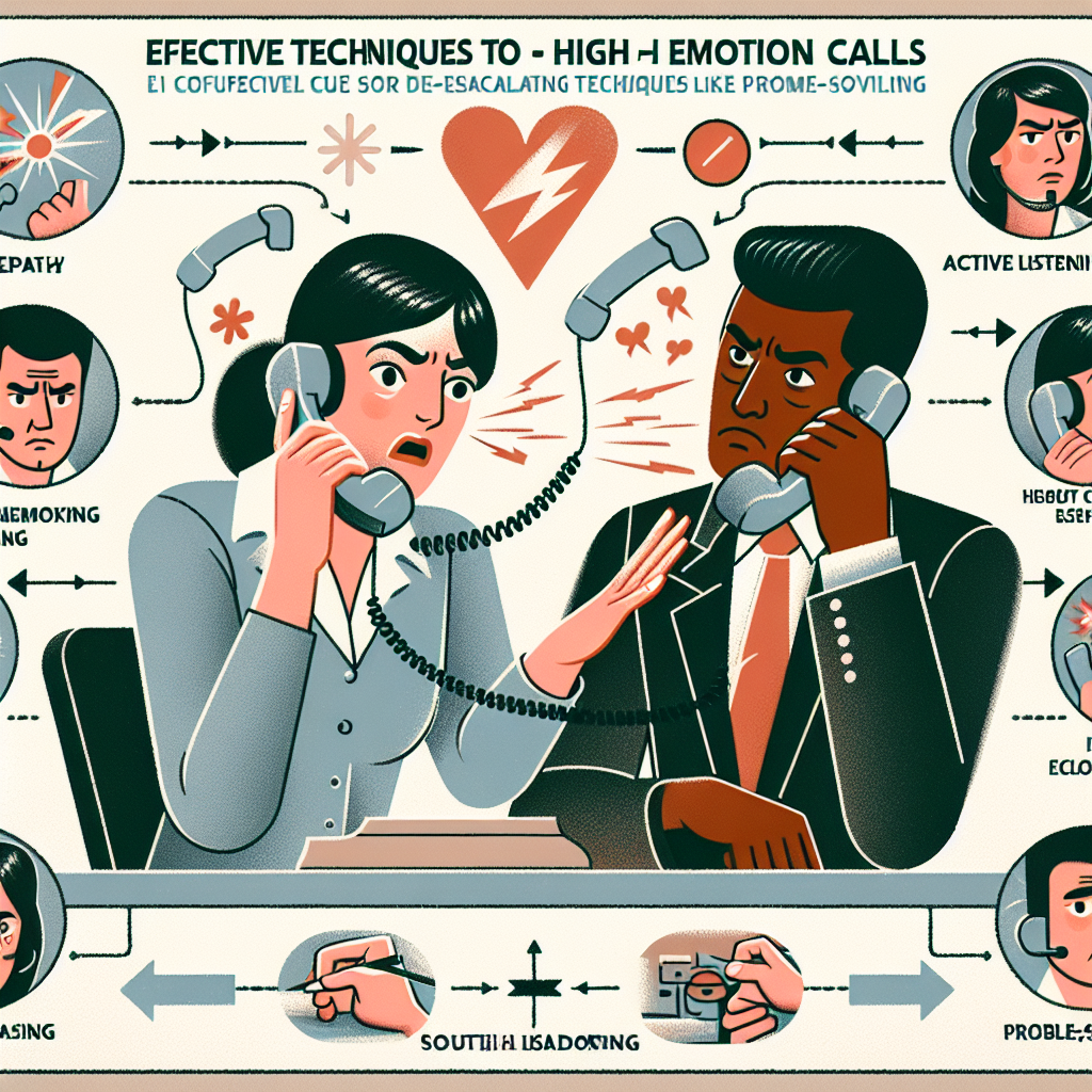 Mastering High Emotion Calls: Techniques for De-escalating…