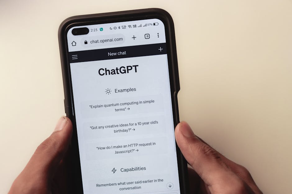A vibrant illustration showing a person effortlessly managing voicemail with AI technology, featuring futuristic interfaces and communication elements.