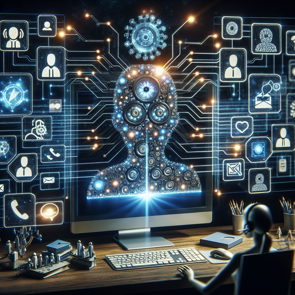 An AI mechanism integrating with a customer service platform