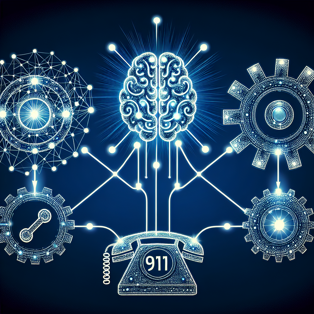 An illustrative image depicting the transition from traditional customer service methods to modern AI-driven approaches