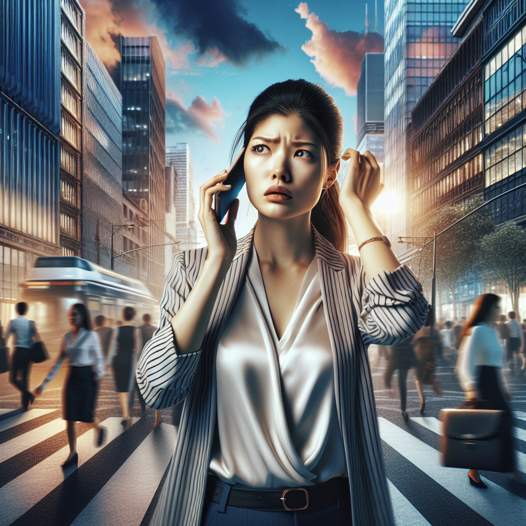 An image illustrating a frustrated customer hanging up a call