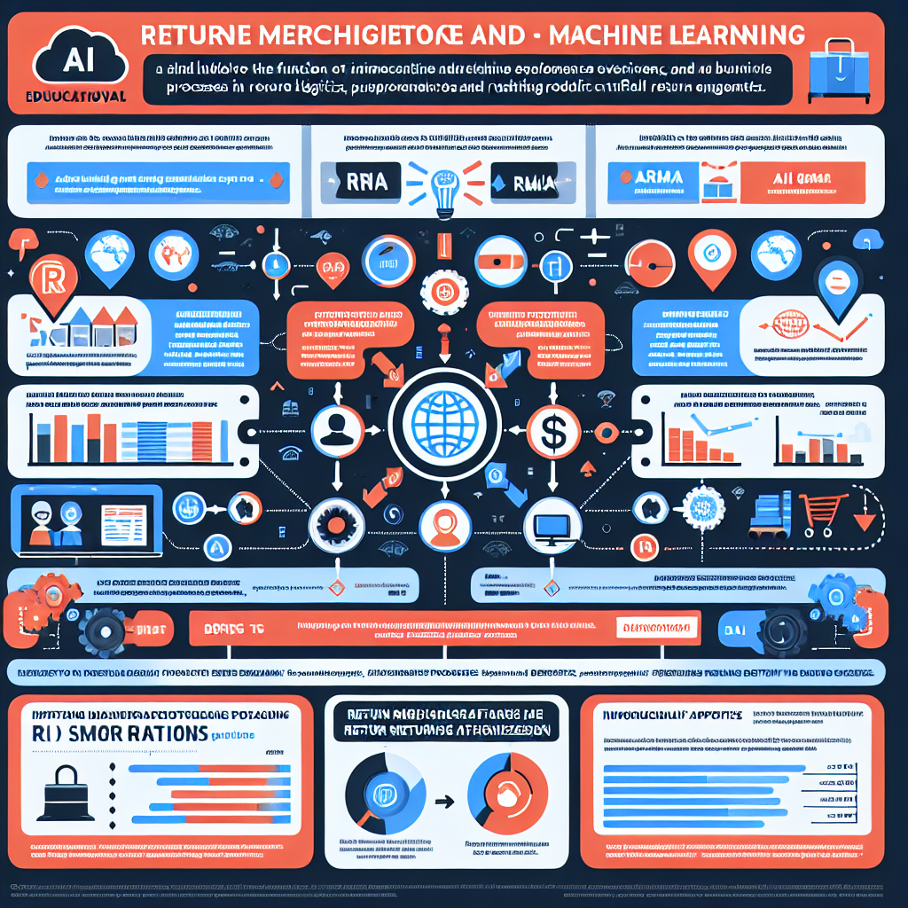 An infographic on the role of AI and machine learning in RMA processes