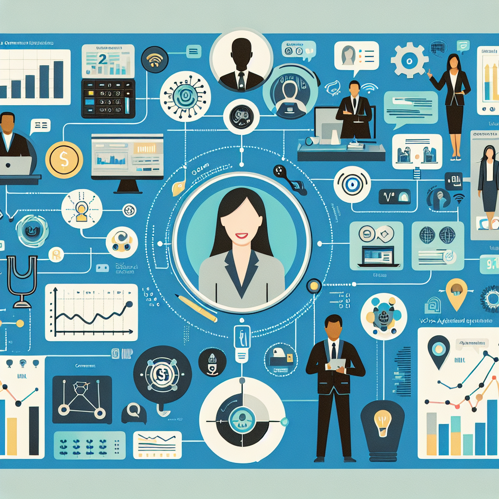 An infographic showing the workings of voice-activated inquiries in the financial sector