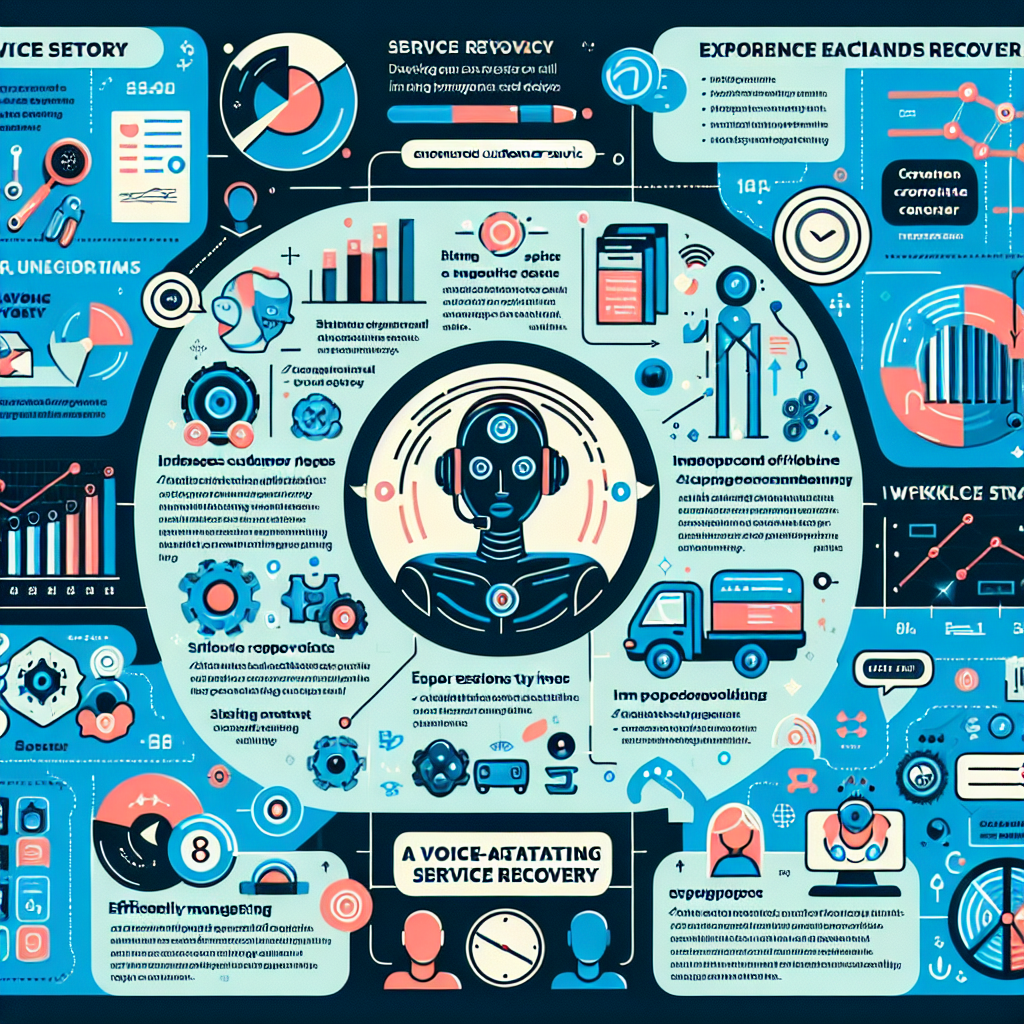 An infographic showing benefits of Voice-Activated AI in service recovery
