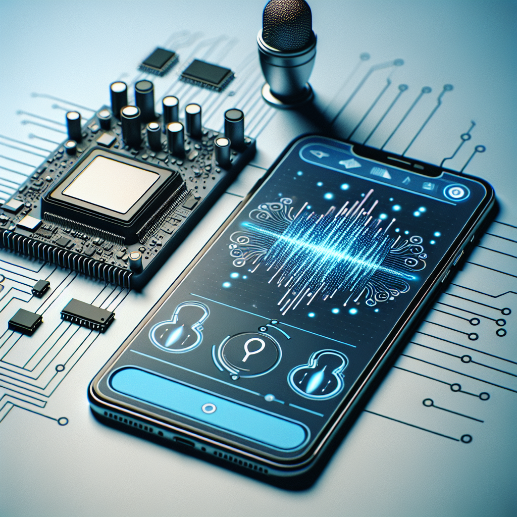 An illustration showing a phone system integrating with a voice-based age verification software