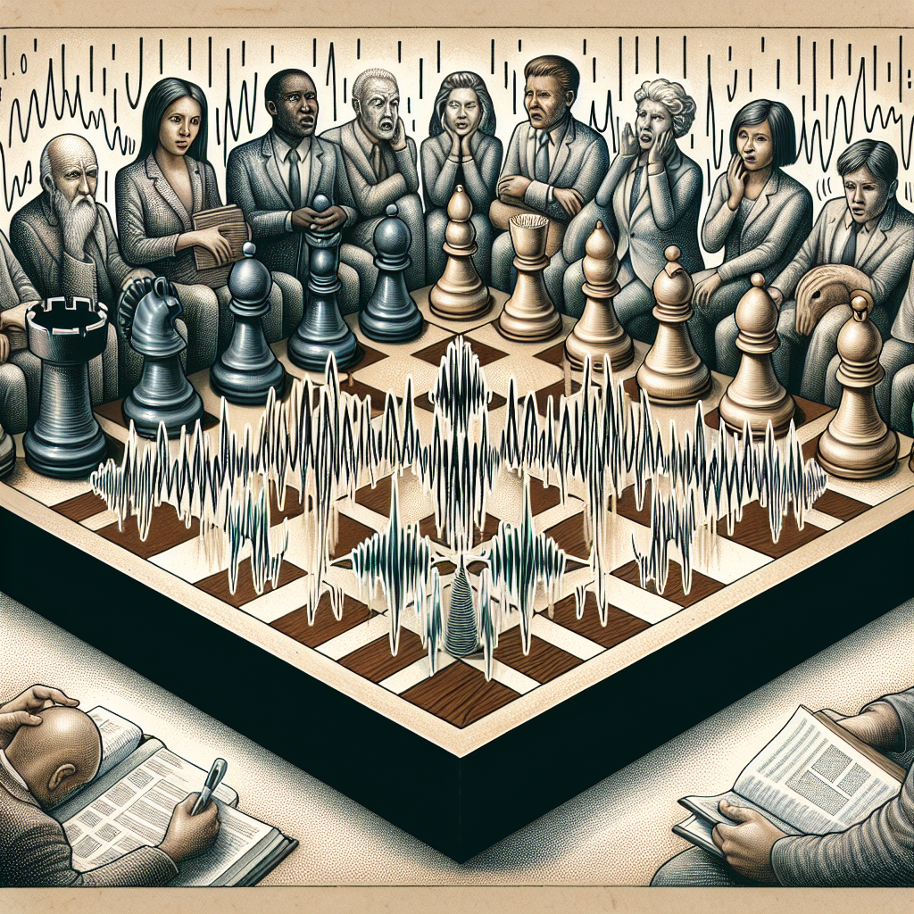 An illustration depicting the challenges and considerations in implementing voice stress analysis.