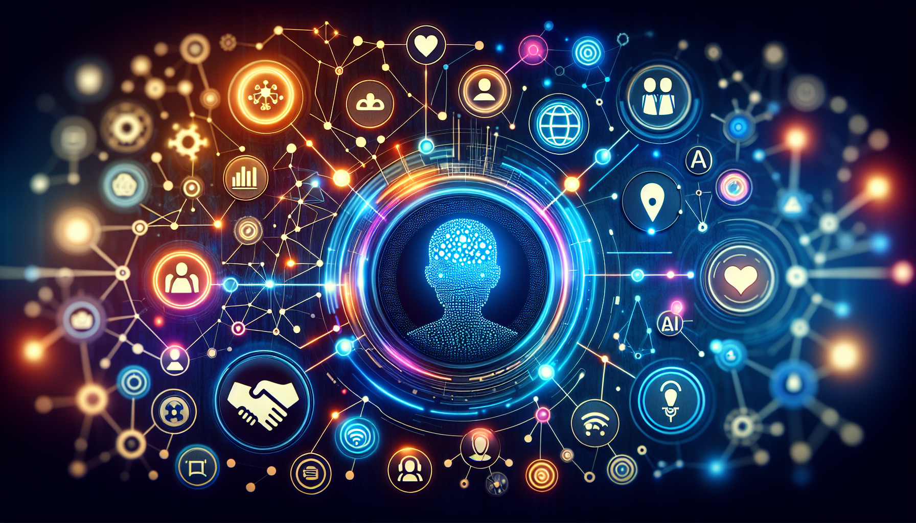An image depiction of AI-driven VoIP solutions enhancing business connectivity and customer service