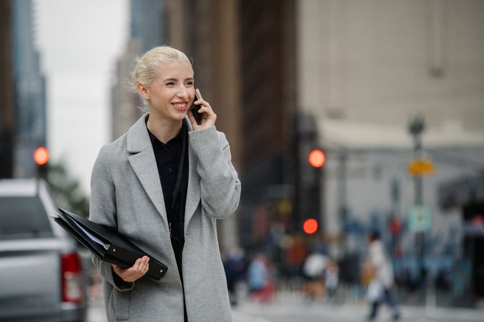 An illustration of a busy city with tangled phone lines and conflicts symbolizing dropped calls.