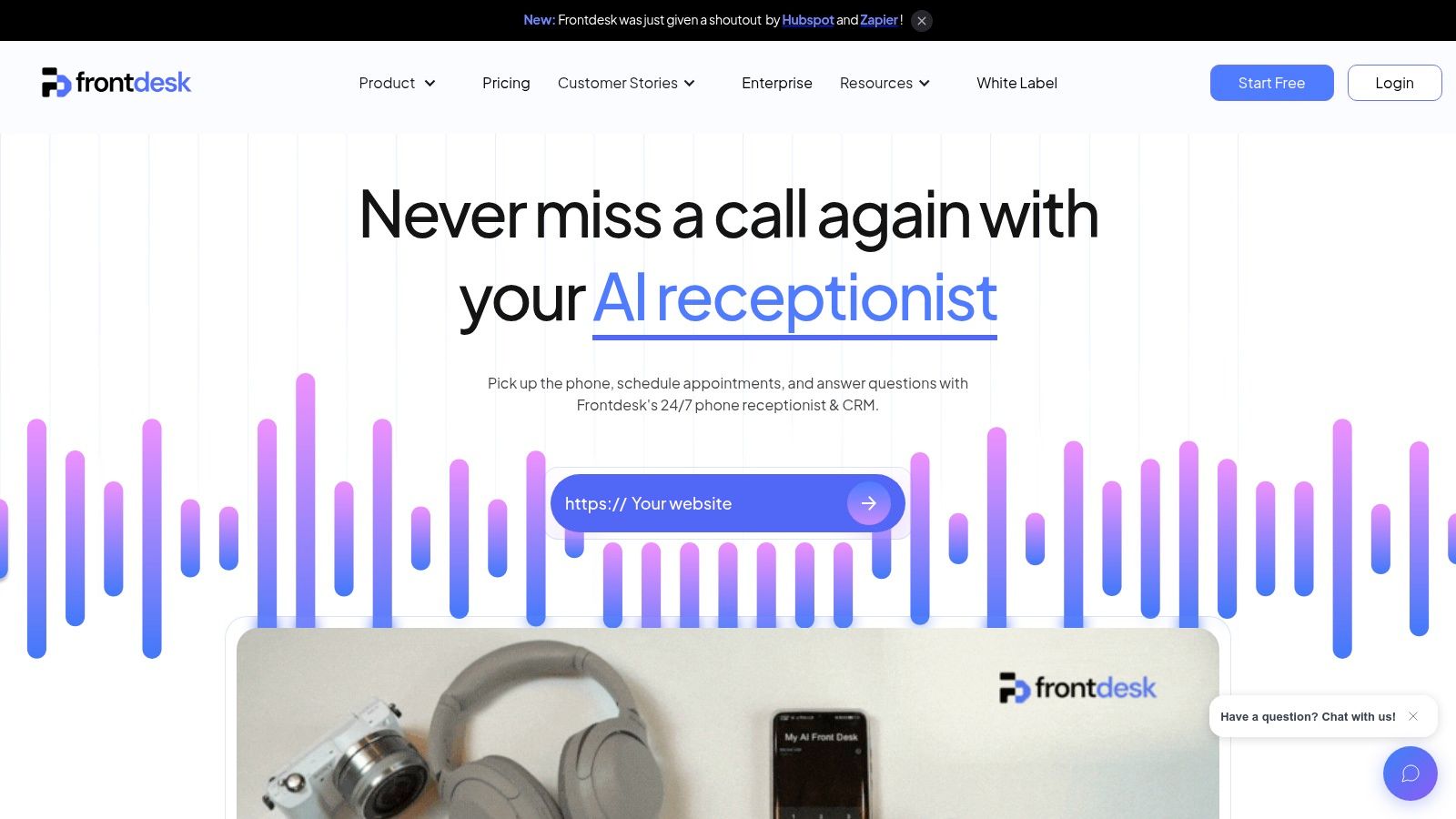 My AI Front Desk