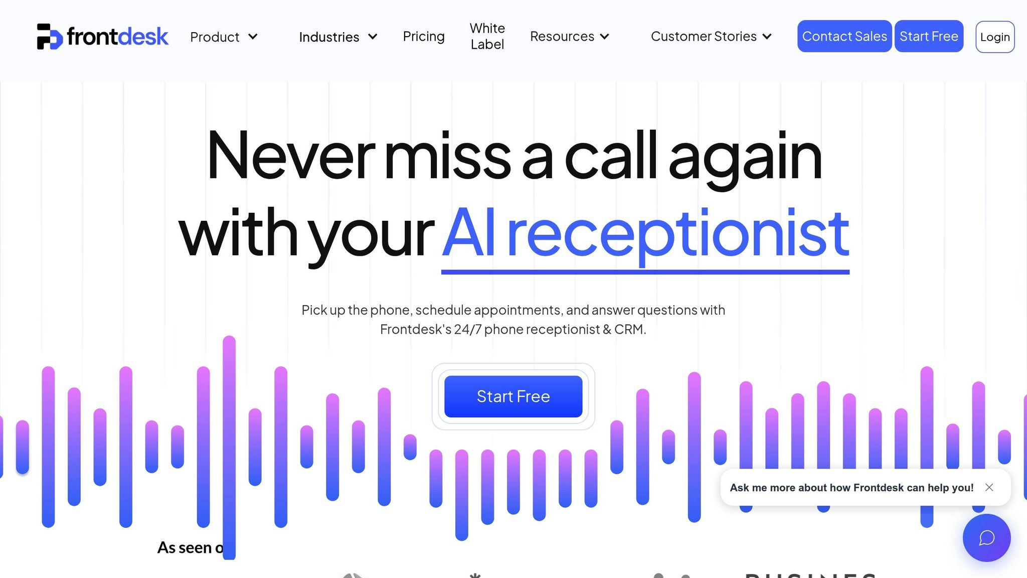 My AI Front Desk