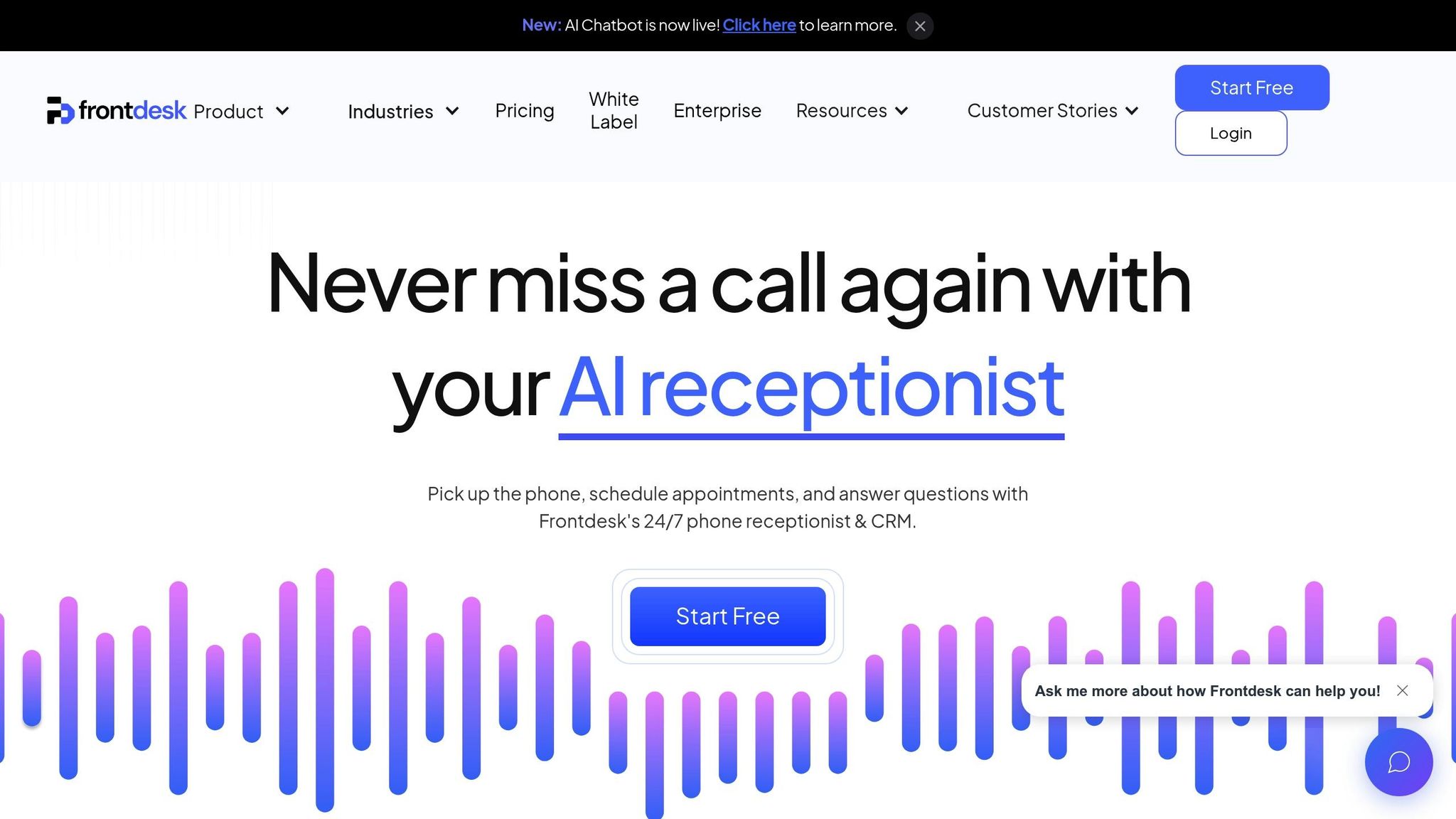 My AI Front Desk