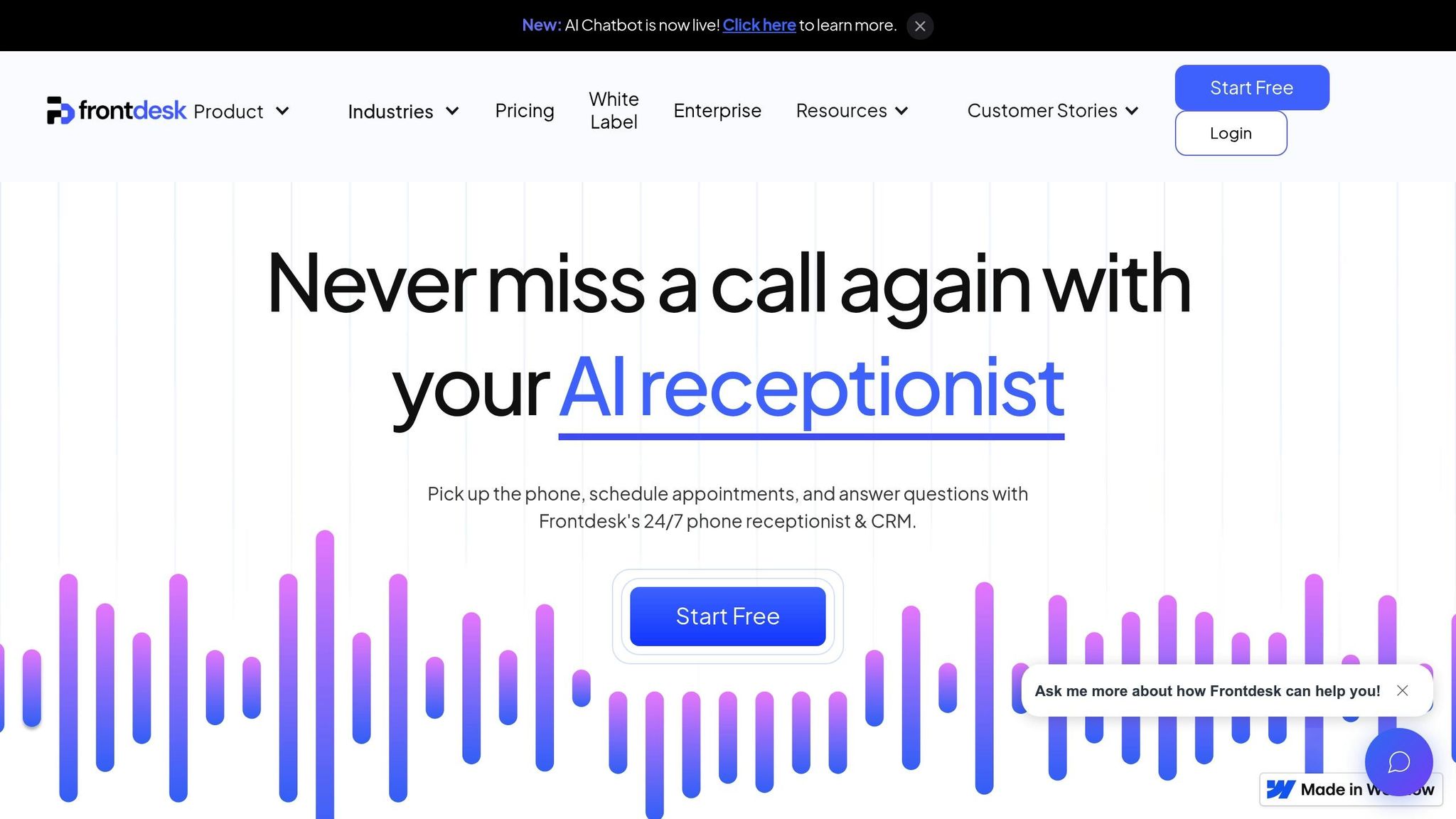 My AI Front Desk