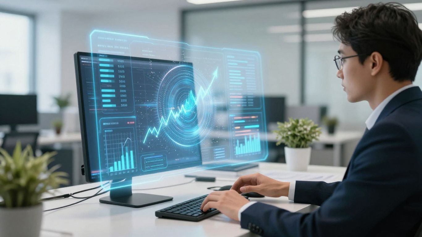 Mortgage broker using AI for loan processing.