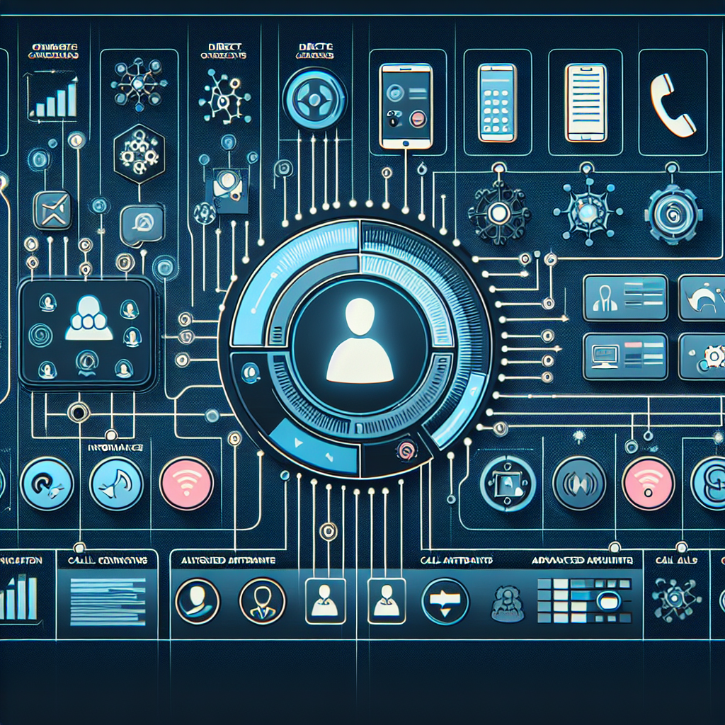 A screenshot of Novi's call management dashboard showcasing intelligent call routing features