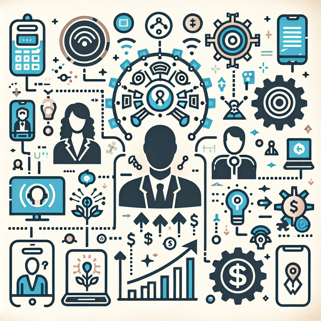 An infographic showcasing the benefits of AI-driven communication systems for businesses