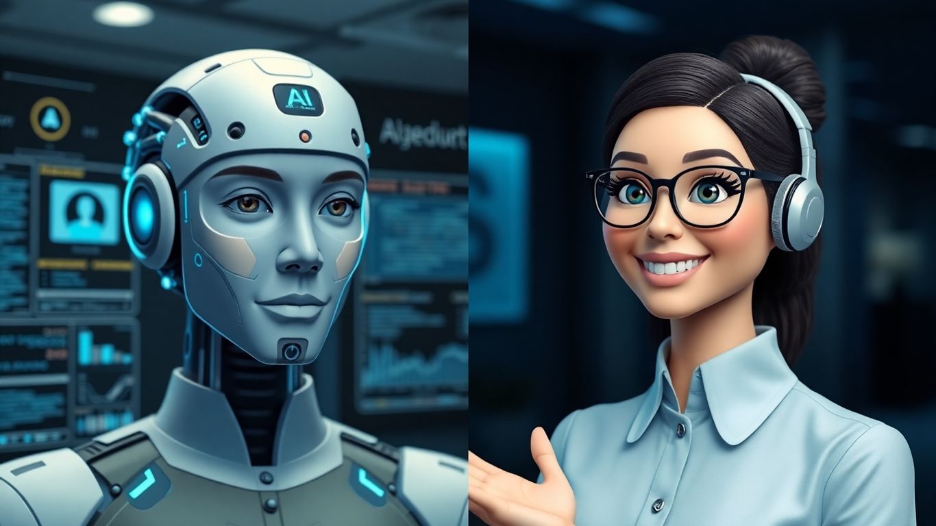 AI office manager and AI receptionist interfaces