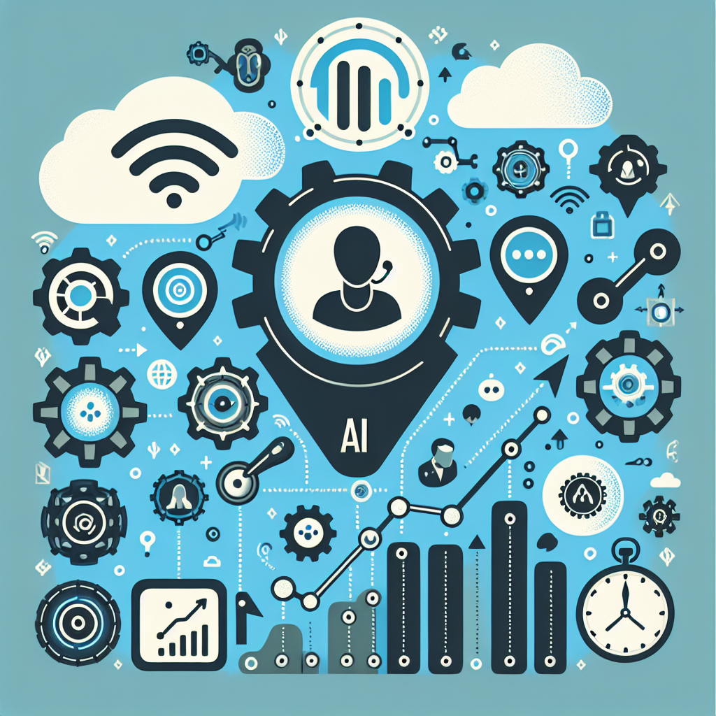 An infographic illustrating the benefits of AI-powered call management solutions