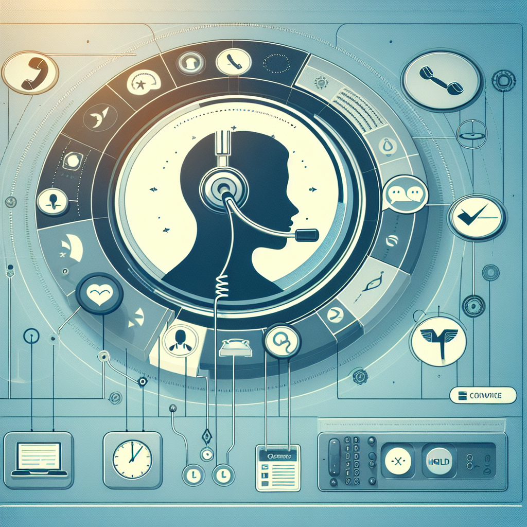 A visual of a modern virtual receptionist interface highlighting call management functions.