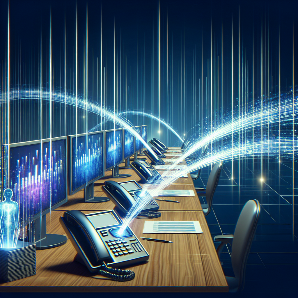 Visual representation of how AI-driven phone receptionists streamline operations.