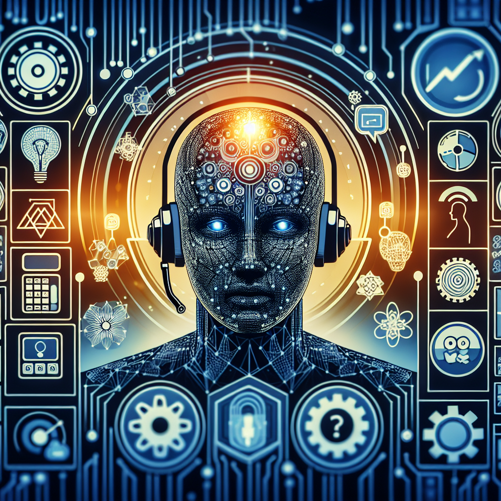 Graphical representation of AI-powered outbound dialers and their features.