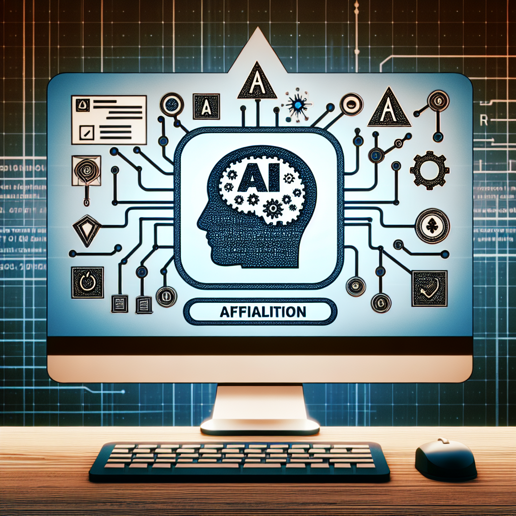 A screenshot of the My AI Front Desk affiliate program sign-up page.
