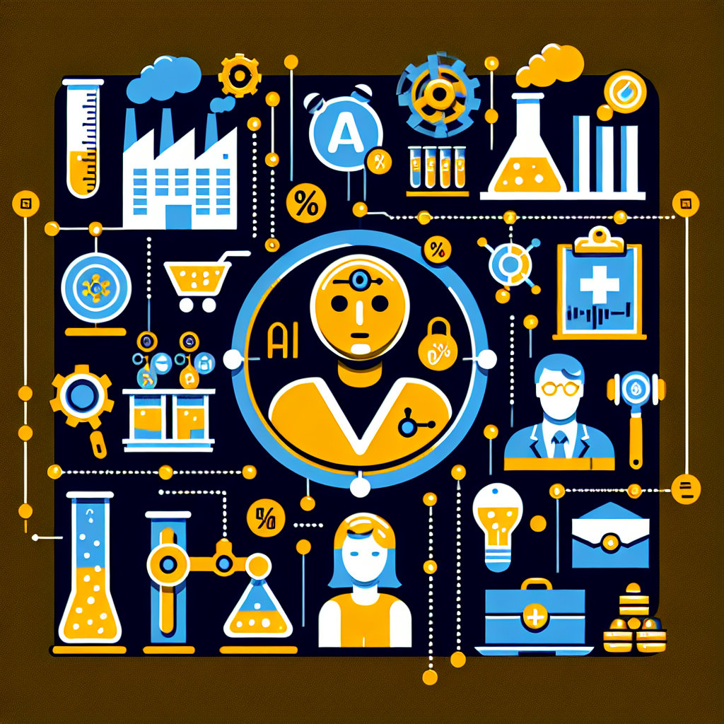 Infographic showing the effectiveness of AI virtual receptionists in different industries