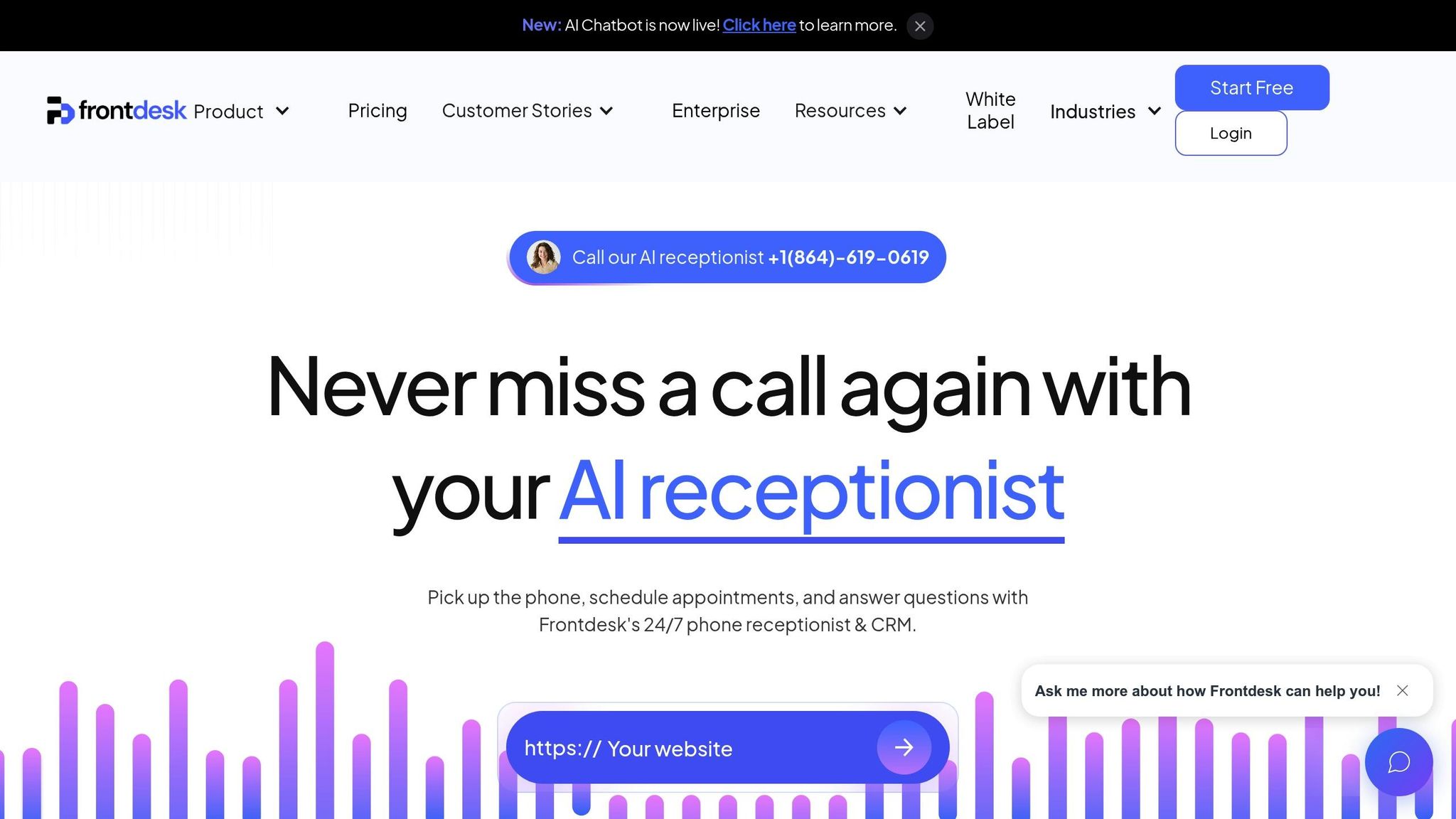 My AI Front Desk