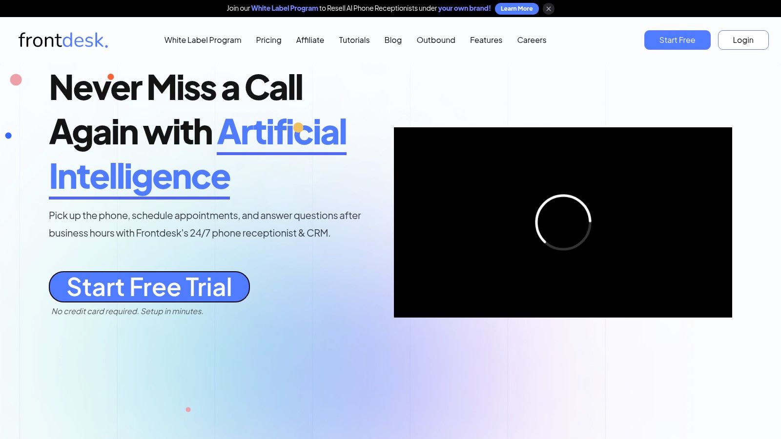 My AI Front Desk