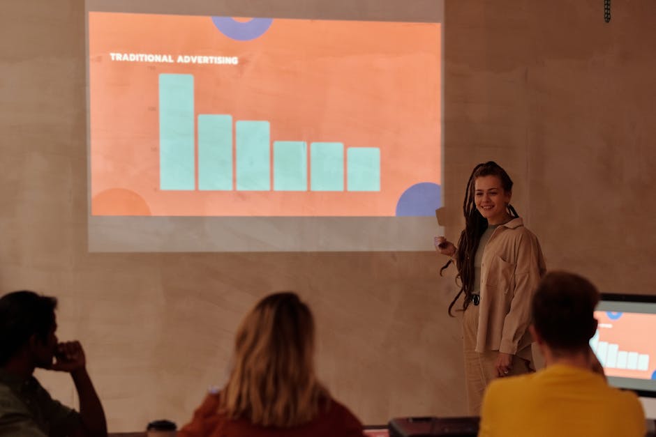 A dynamic visual showing a professional team engaged in a video call conference with charts and data graphics in the background, symbolizing effective outbound service.
