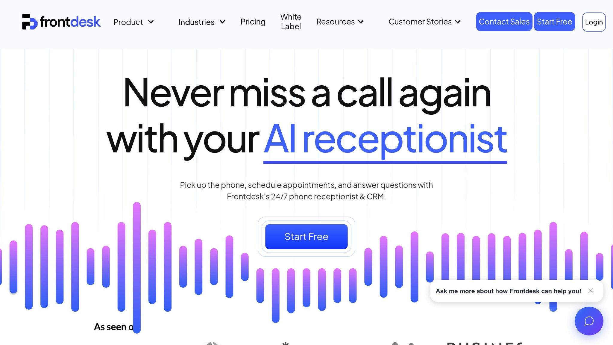 My AI Front Desk