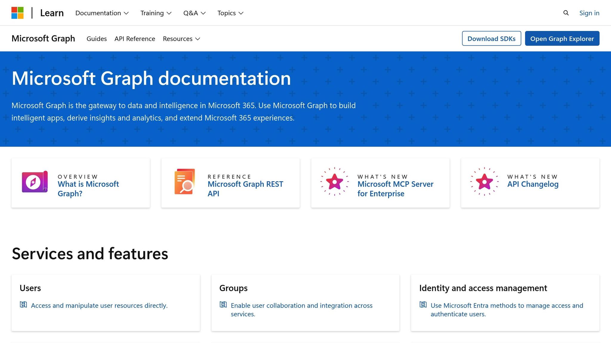 Microsoft Graph API