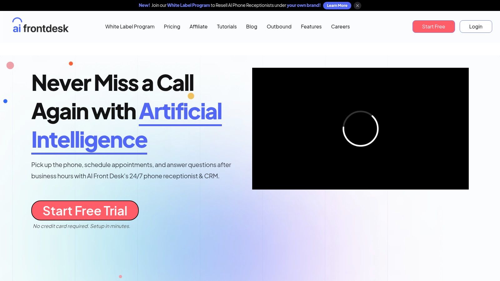 My AI Front Desk