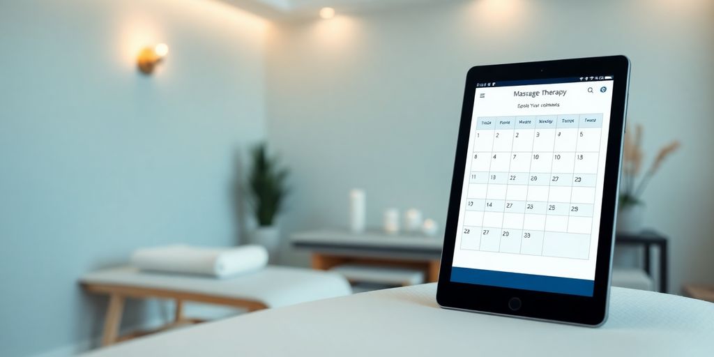AI booking system for massage clinic