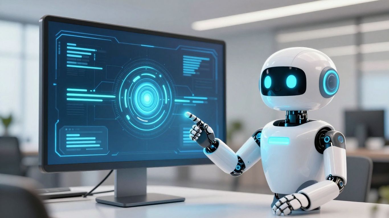 AI assistant interacting with property management data streams.